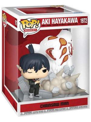 Funko Pop! Moments Chainsaw Man Aki Hayakawa #1972 καινούργιο σφραγισμένη συσκευασία
