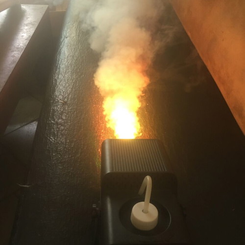 Smoke machine with liquid like new, 3.5L filler