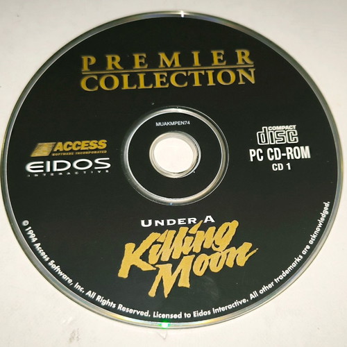 Tex Murphy: Under a Killing Moon PC παιχνίδι μεταχειρισμένο, adventure