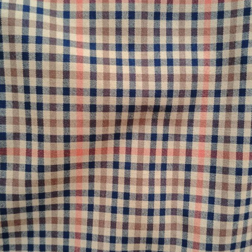 H&M checked mini dress size XS like new, beige