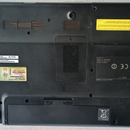 Laptop Sony Vgn-Nw21Ef used, Intel Pentium, 4GB RAM, 14-inch screen