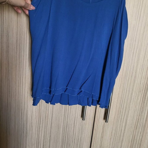 Zic Zac summer top blue used, one size