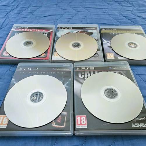 PlayStation 3 game bundle with Heavy Rain, Skate 3, Destiny, Diablo 3, Call of Duty Black Ops 2