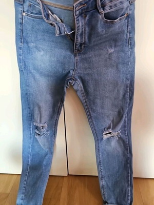 Stradivarius Super High Waist γυναικείο τζιν σε μπλε, μέγεθος M