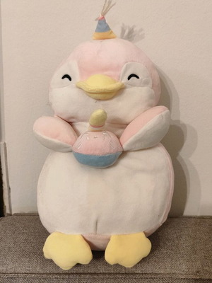Λούτρινο ζωάκι Miniso σαν καινούργιο, πιγκουινάκι 38 εκ