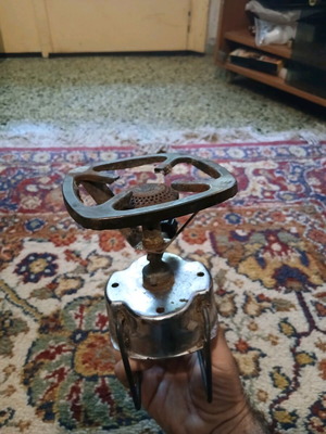 Газова печка употребявана за дома и къмпинг