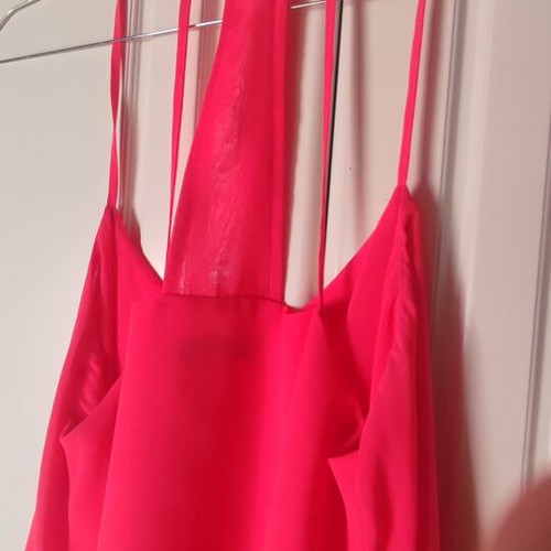 Bershka Neon Orange Top size M like new