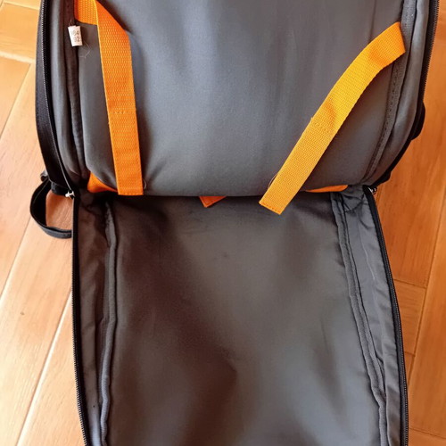Delsey Visa Backpack for Laptop like new, black