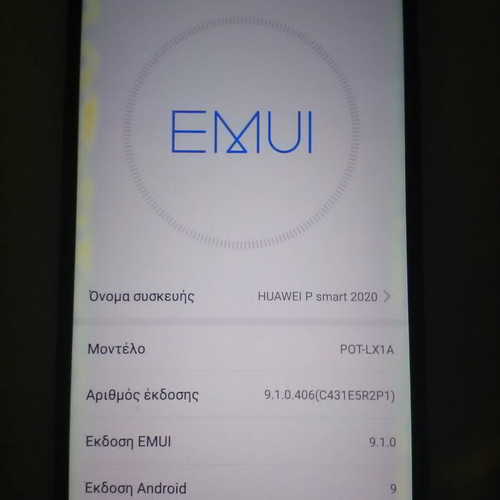 Huawei P smart 2020 POT-LX1A used with SIM card issue