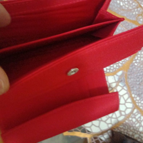Women's wallet red new intact