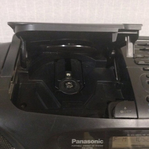 Panasonic RX-DT55 portable radio cassette player used