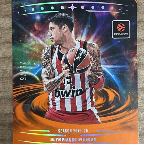 2025-26 Panini Origins Euroleague Basketball Card Georgios Printezis like new