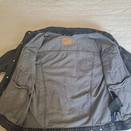 Zara Jean Jacket dark gray XL like new