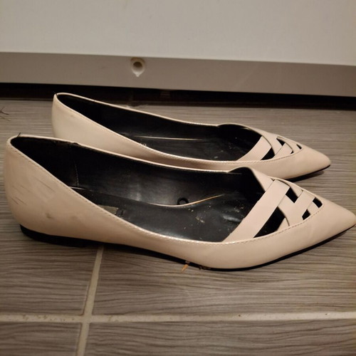 Zara beige ballerinas like new, size 37
