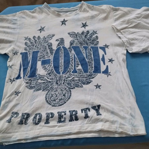 Set of 2 Boys' Cotton T-Shirts Trax & M-One Property like new, sizes 12-14