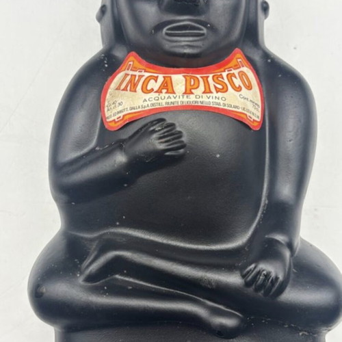 Inca Pisco vintage collection 8 sealed bottles 1970s-1980s