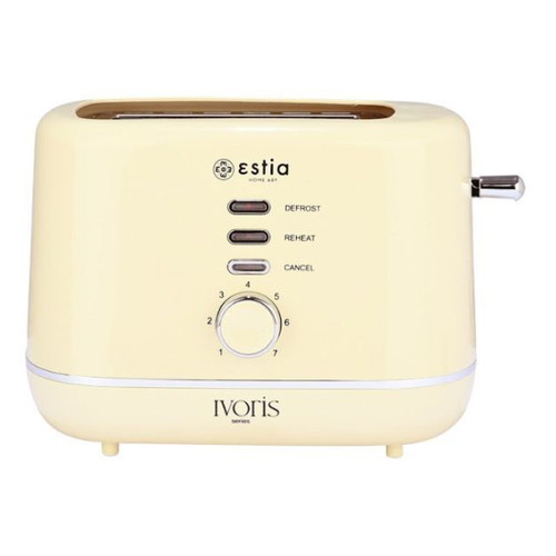 Estia Ivory Retro Style Toaster 850W beige new