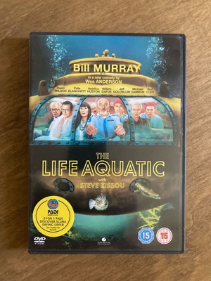 The Life Aquatic DVD σαν καινούργιο, 2 δίσκοι, αγγλόφωνο χωρίς ελληνικούς υπότιτλους
