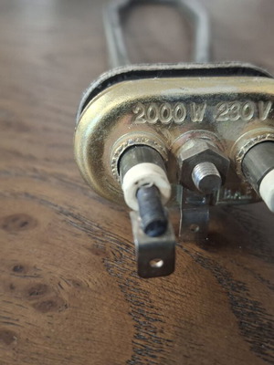 Dishwasher heating element 2000W 230V new without temperature sensor