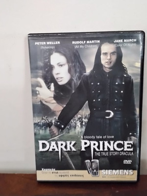 Dark Prince DVD used with Greek subtitles, horror