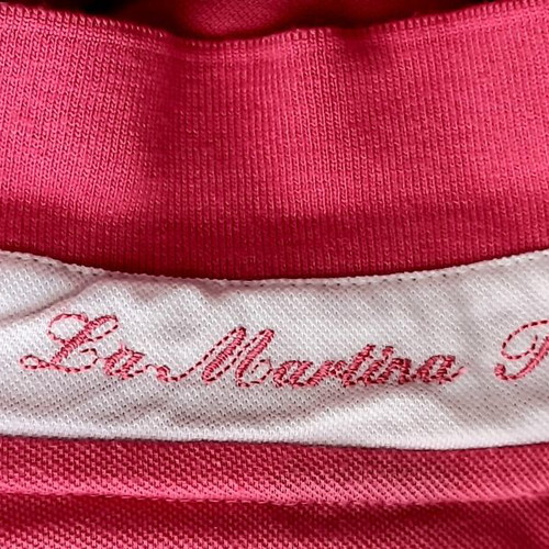 La Martina Polo Shirt men's size XL like new, pink