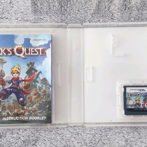 Lock's Quest Nintendo DS used with manual