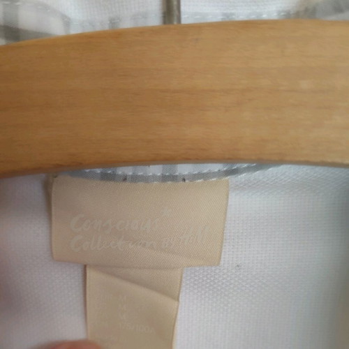 White men's cotton shirt H&M