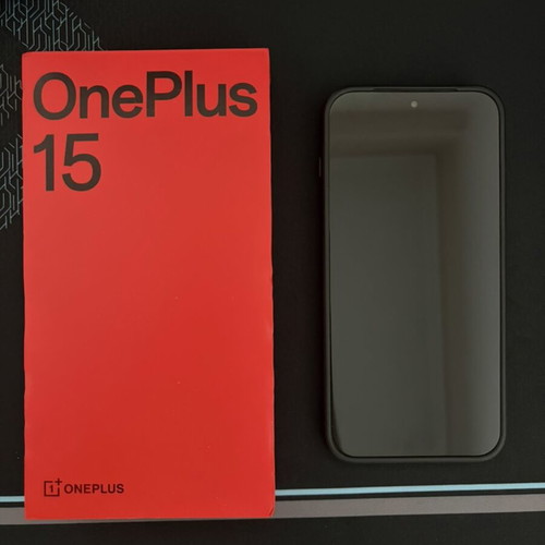 OnePlus 15 Black 12GB/256GB Android phone like new