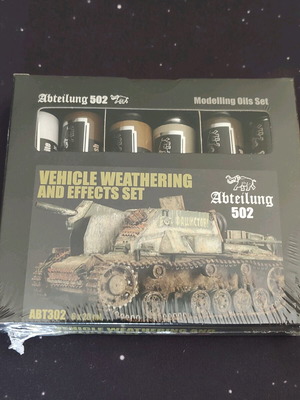 Abteilung 502 oil color set for modelling new
