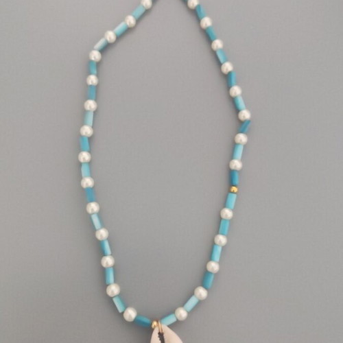Necklace summer, like new, worn once