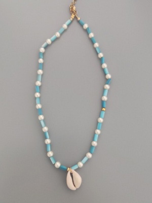 Necklace summer, like new, worn once