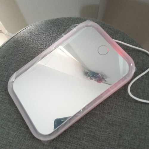 Illuminated mirror with USB and color options new