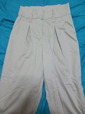 Pink Woman summer pants like new, beige, size S