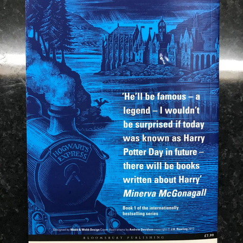 Harry Potter and the Philosopher's Stone English edition like new