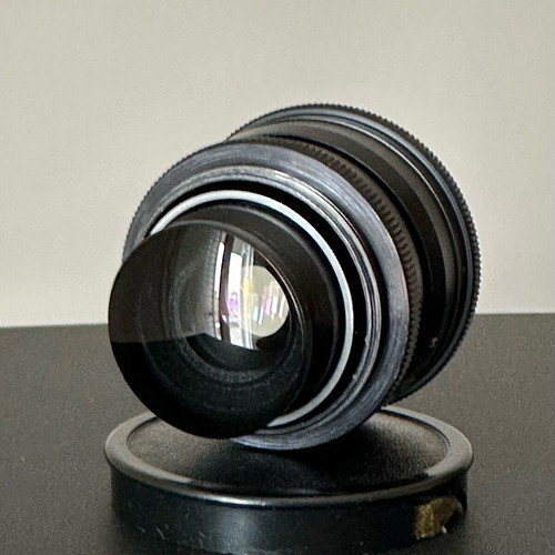 LZOS Jupiter-12 35mm f/2.8 LTM/L39 mount black lens like new