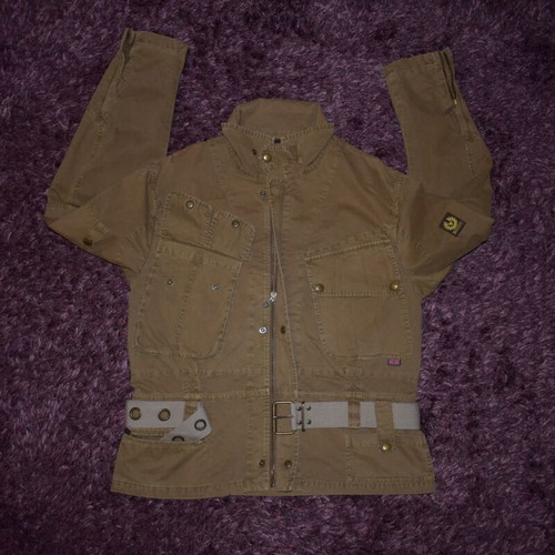 Belstaff Women's Jacket size L used, brown, made in Italy