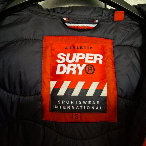 Superdry men's jacket red like new, size S