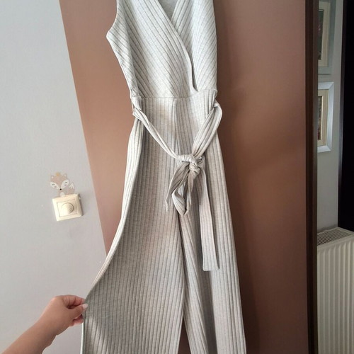Women's summer jumpsuit Mango like new, gray, size S