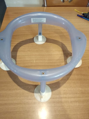 Portable potty used for toddler