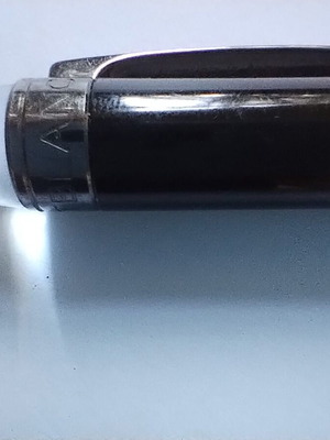 Mont Blanc roller pen like new, black ink