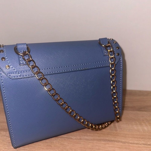 Zara blue bag used with fabric damage inside