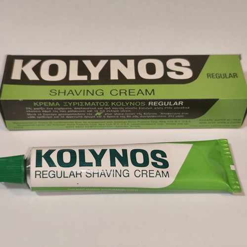 Kolynos Regular Shaving Cream 1983 vintage sealed
