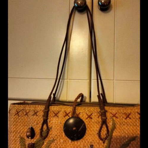 Shoulder bag new, summer style with seashell details
