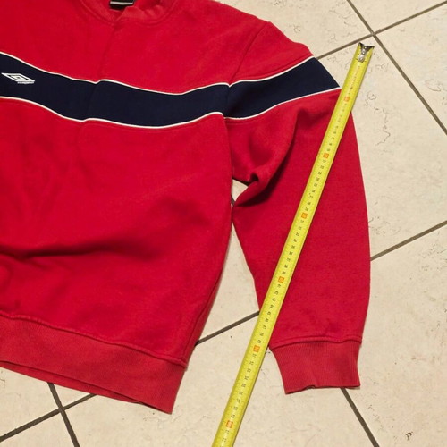 Umbro sweatshirt, red, size M