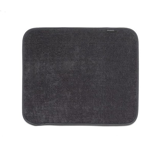 Brabantia microfiber dish mat dark grey new