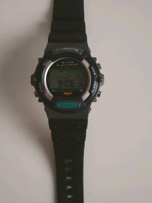 JAGA wristwatch waterproof used functional