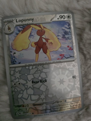 Lopunny Pokemon card new