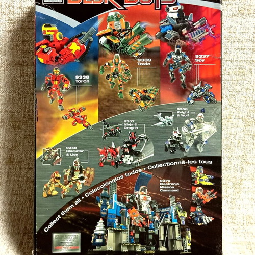 Mega Bloks Torch Transforming Blok Bots set 9338