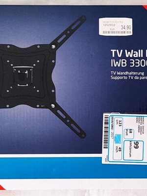 ISY IWB 3300 TV wall bracket, full motion, 32 to 65 inches