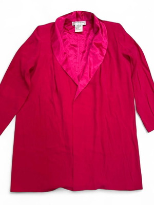 Yves Saint Laurent Variation Vintage ροζ σακάκι μέγεθος F42 US10 μεταχειρισμένο